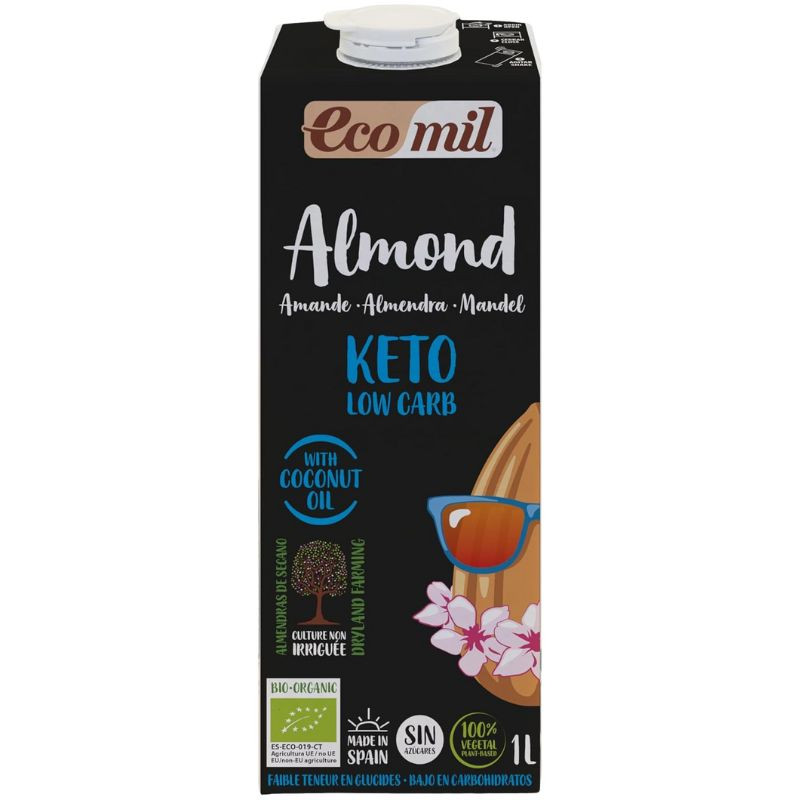 BEBIDA DE ALMENDRA NATURE KETO BIO 1L ECOMIL