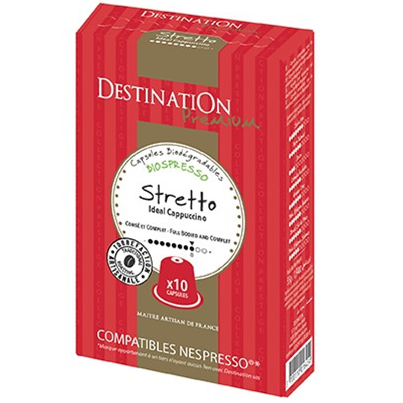 CAFE STRETTO ITALIANO Nº11 10 CAPSULAS DESTINATION