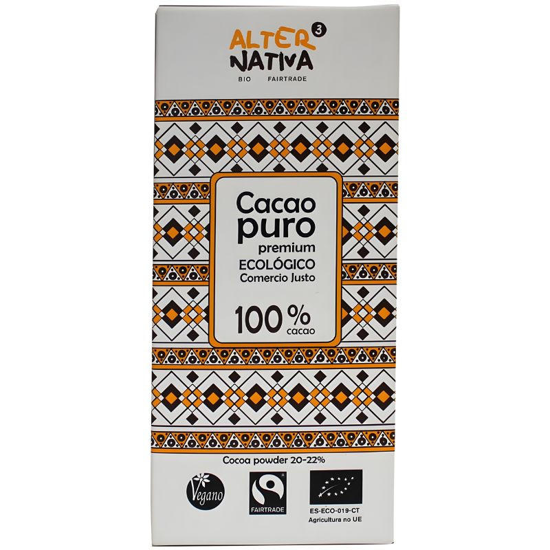 CACAO PURO PREMIUM BIO 150G ALTERNATIVA 3