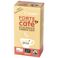 CÁPSULAS DE CAFÉ FORTE BIO...