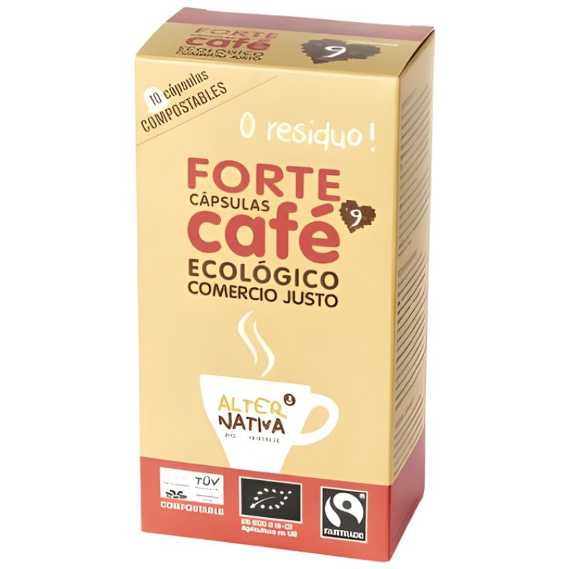 CÁPSULAS DE CAFÉ FORTE BIO 10 UNIDADES ALTERNATIVA 3