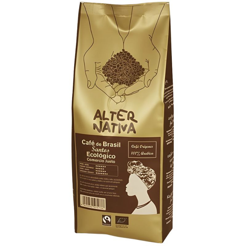 CAFÉ DE BRASIL SANTOS EN GRANO BIO 500G ALTERNATIVA 3