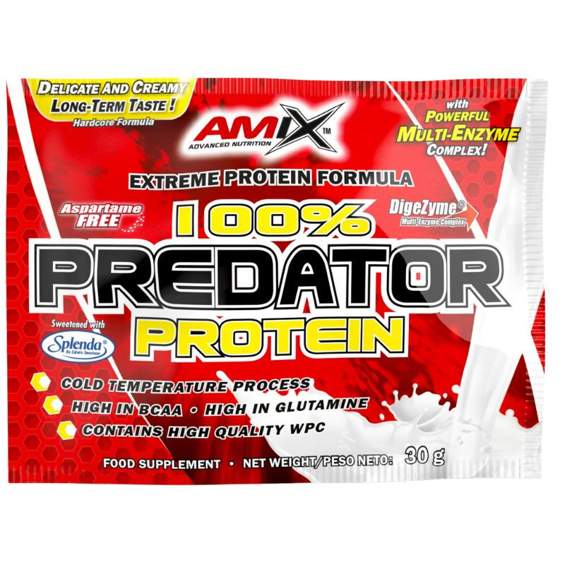 UNIDOSIS PREDATOR PROTEIN VAINILLA 30G AMIX