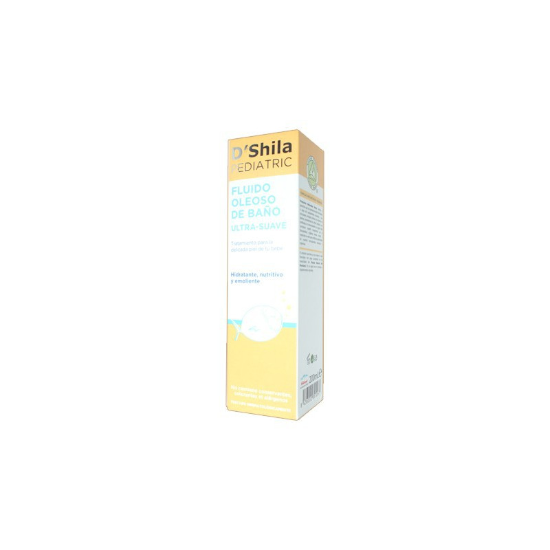 FLUIDO OLEOSO DE BAÑO DE 200Ml. PEDIATRIC SHILA