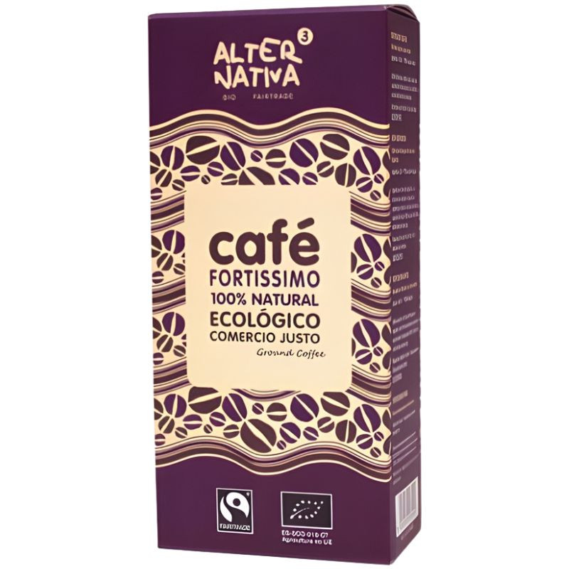 CAFÉ FORTISSIMO MOLIDO BIO 250G ALTERNATIVA 3