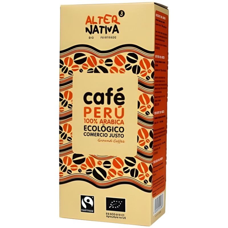 CAFÉ DE PERÚ MOLIDO BIO 250G ALTERNATIVA 3