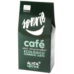 CAFÉ MOLIDO DEL MUNDO SONRÍE BIO 125G ALTERNATIVA 3