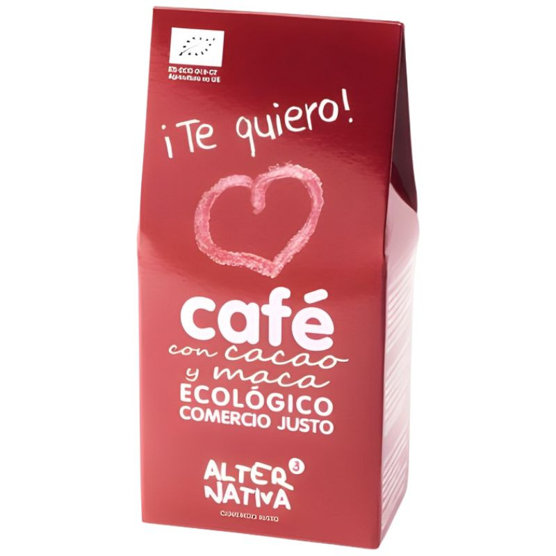 CAFÉ MOLIDO CON MACA ¡TE QUIERO! BIO 125G ALTERNATIVA 3