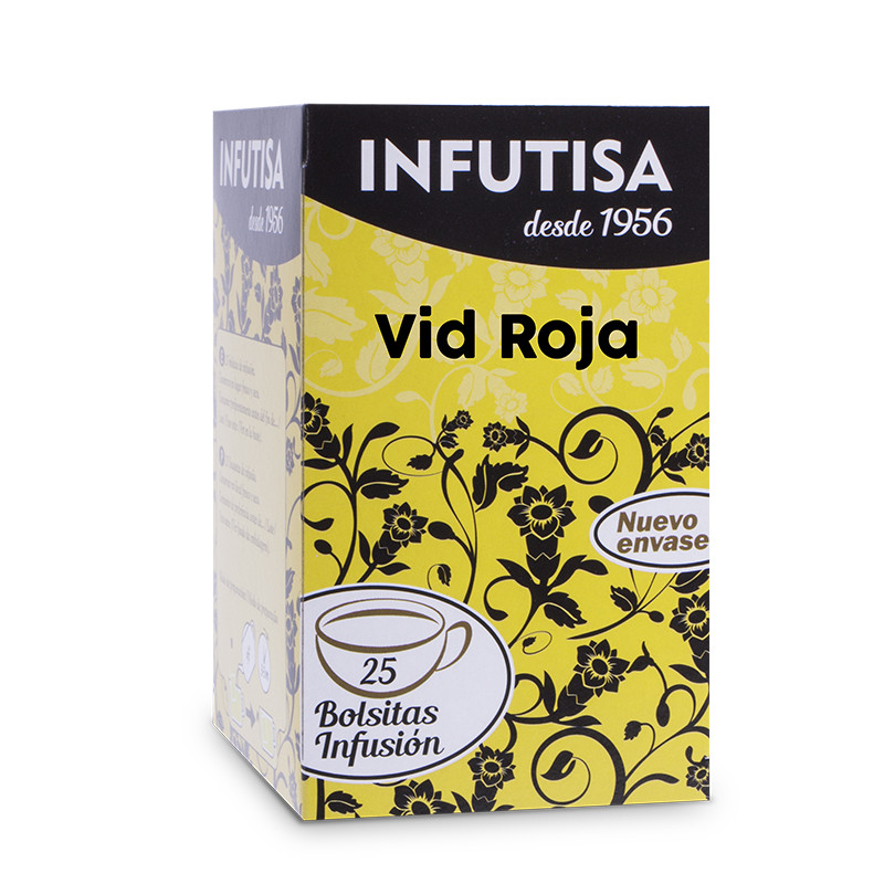 INFUSIÓN DE VID ROJA 25 FILTROS INFUTISA