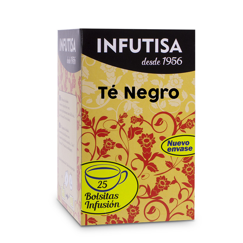INFUSIÓN DE TÉ NEGRO CEYLAN 25 FILTROS INFUTISA