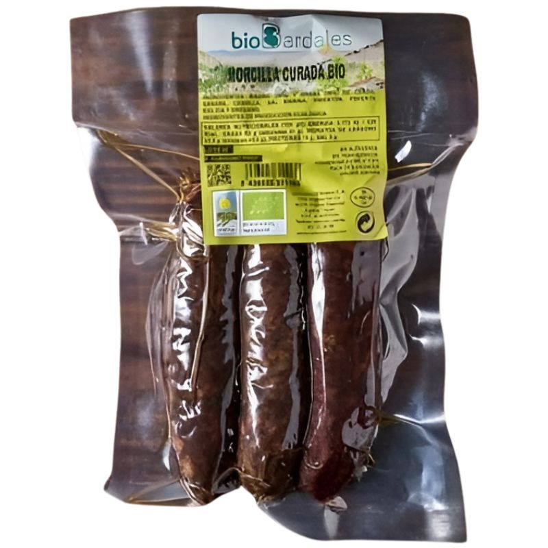 MORCILLA CURADA BIO 300G BIOBARDALES