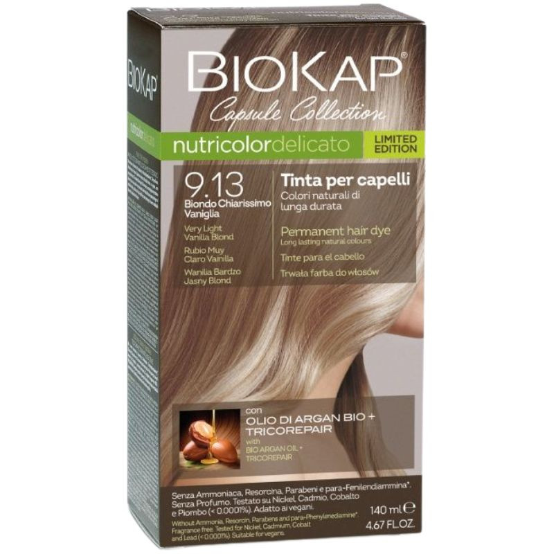 DELICATO 9.13 RUBIO VAINILLA MUY CLARO ED. LIMITADA 140ML BIOKAP