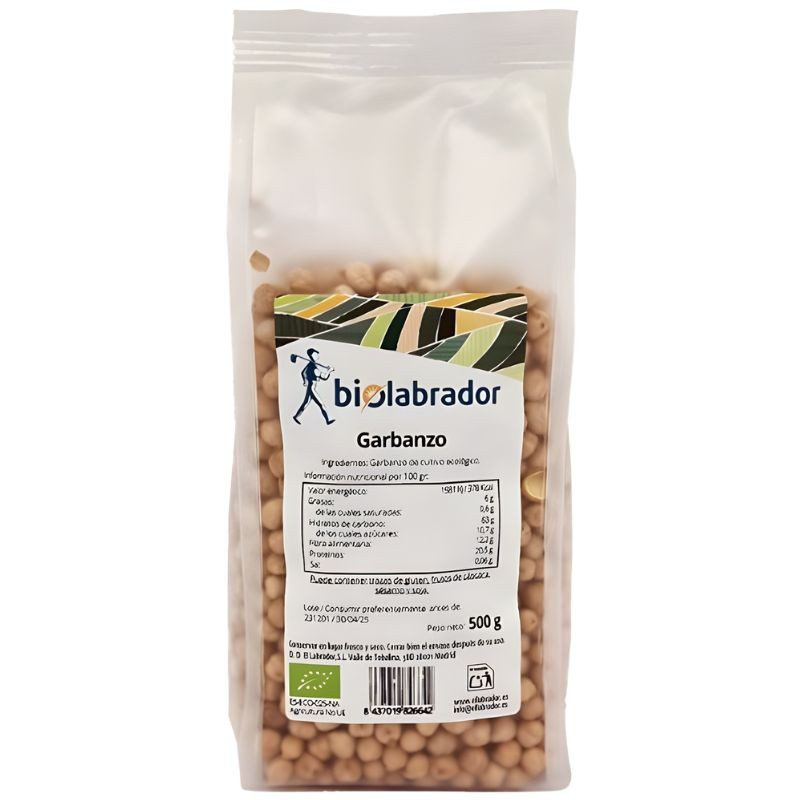 GARBANZO 7-8MM 500G BIOLABRADOR