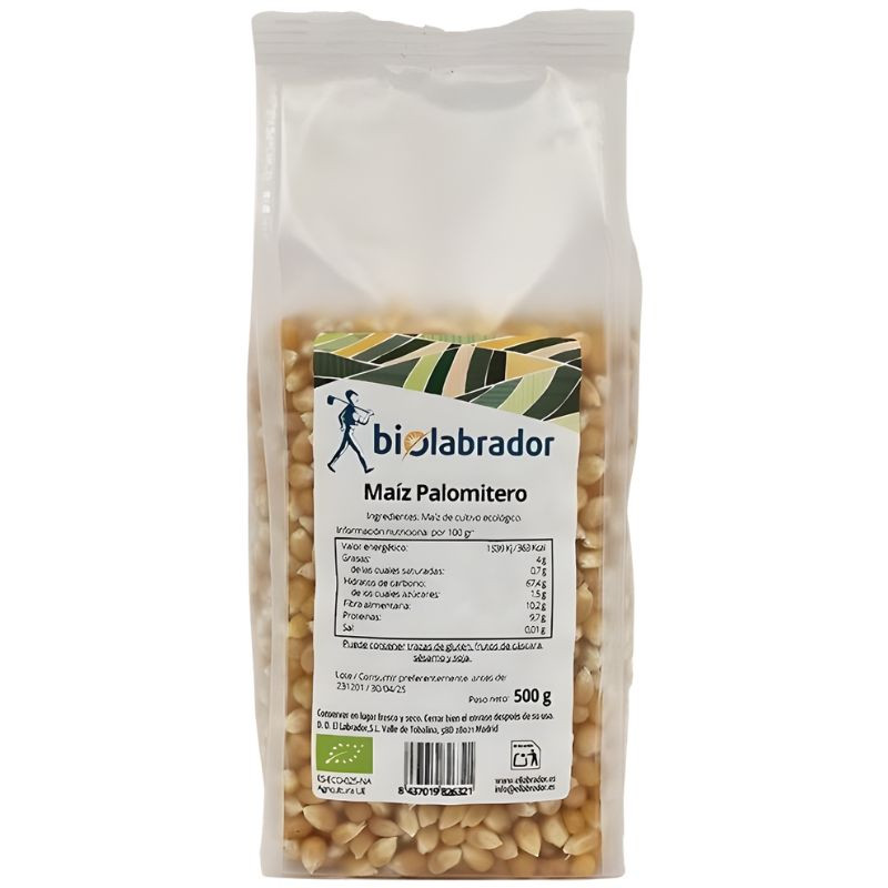 MAÍZ PALOMITERO 500G BIOLABRADOR