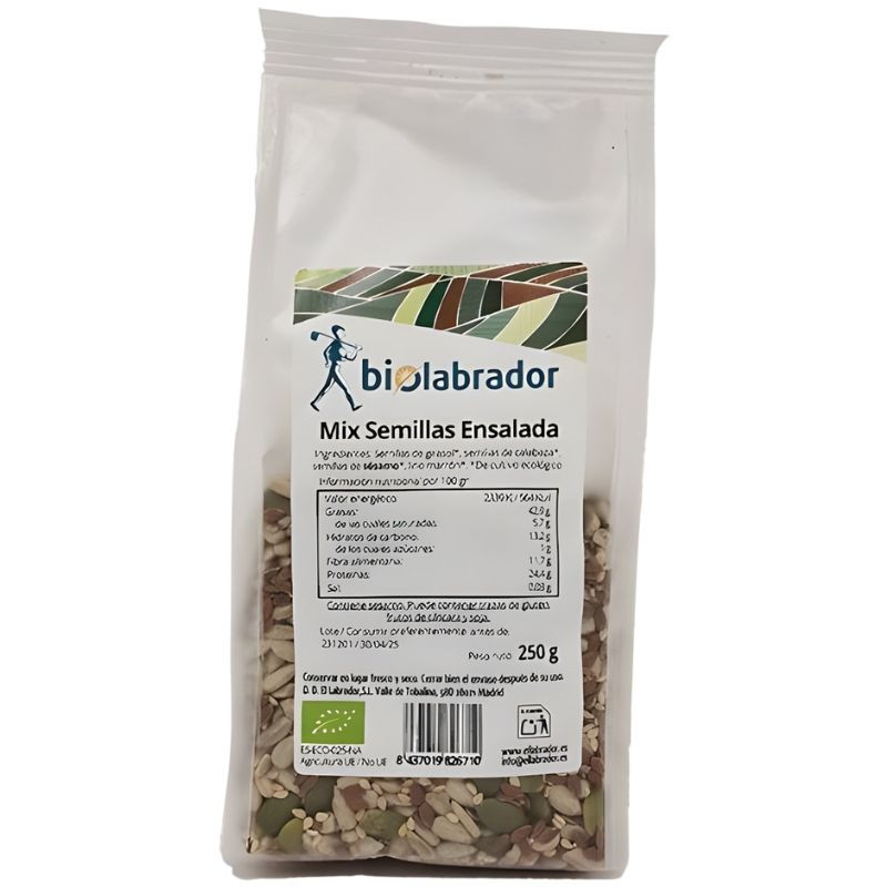 MIX DE SEMILLAS PARA ENSALADA 250G BIOLABRADOR