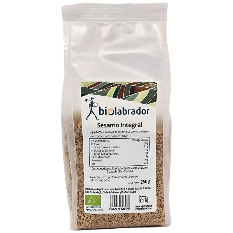 SÉSAMO INTEGRAL 250G BIOLABRADOR
