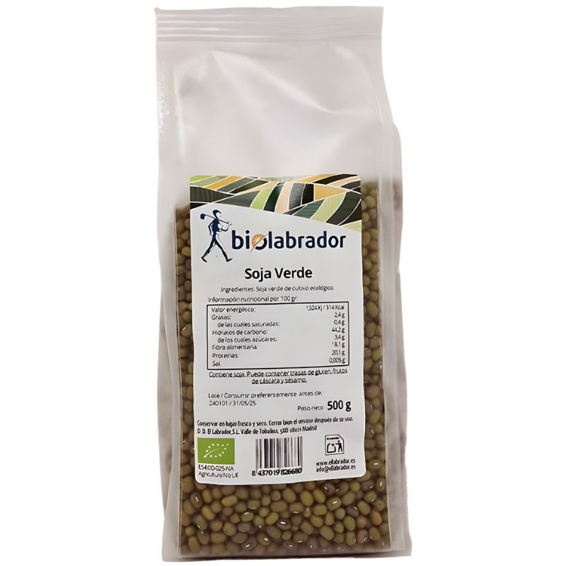 SOJA VERDE 500G BIOLABRADOR