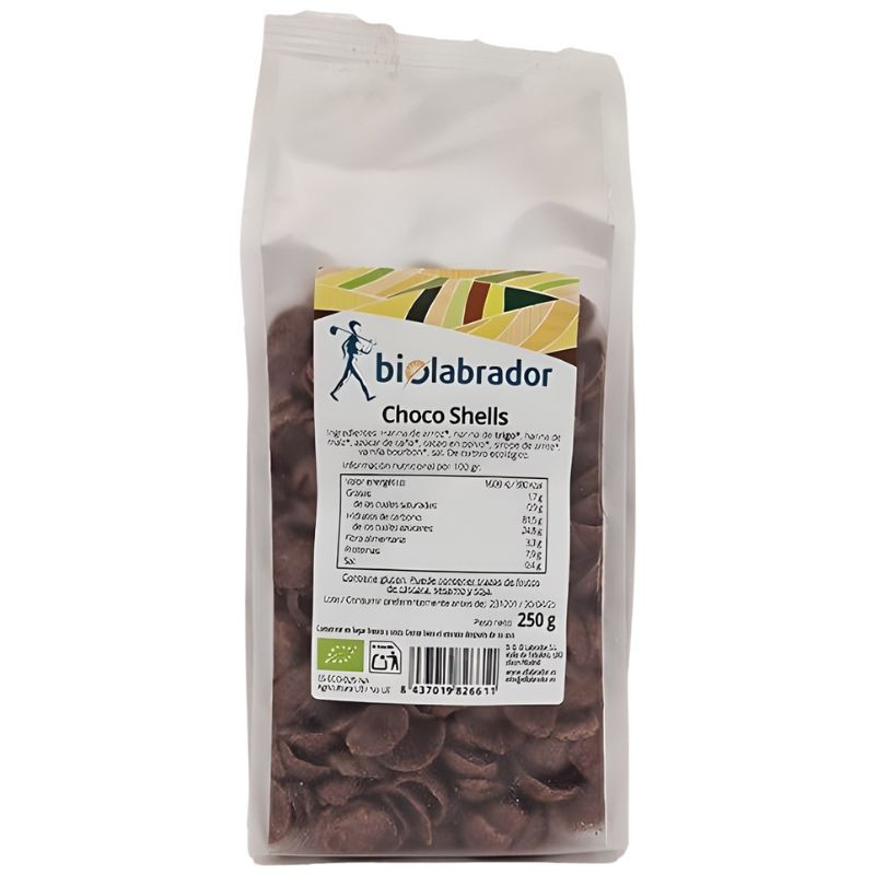 CHOCO SHELLS 250G BIOLABRADOR