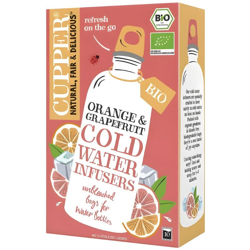 INFUSION FRIA NARANJA Y POMELO BIO 10 BOLSAS CUPPER
