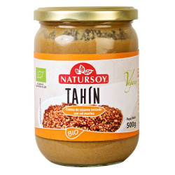 TAHIN TOSTADO 500Gr. NATURSOY