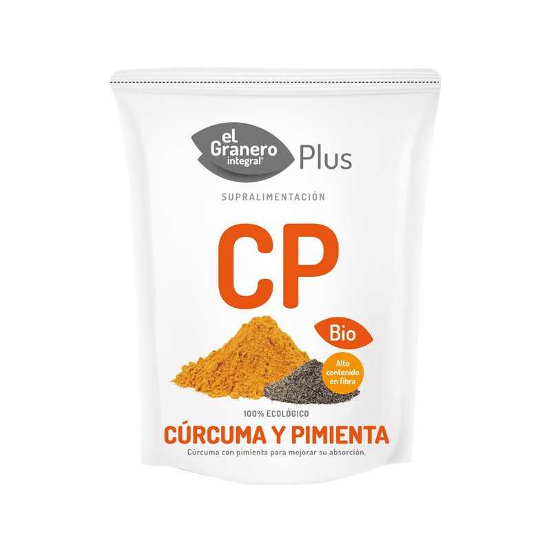 CURCUMA Y PIMIENTA BIO 200Gr. GRANERO