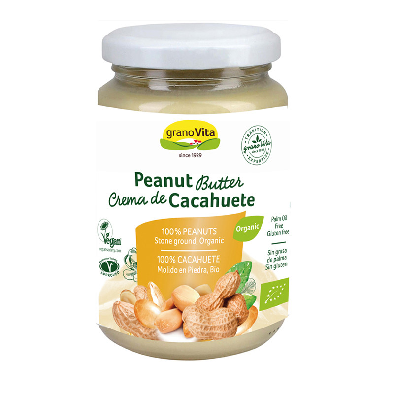 CREMA DE CACAHUETE BIO 350Gr. GRANOVITA