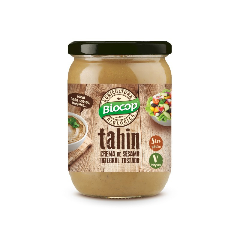TAHIN INTEGRAL TOSTADO 500Gr. BIOCOP