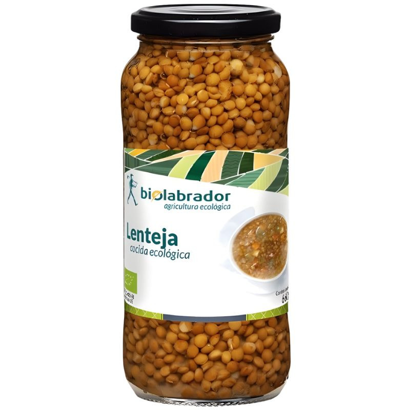 LENTEJA COCIDA 650G BIOLABRADOR
