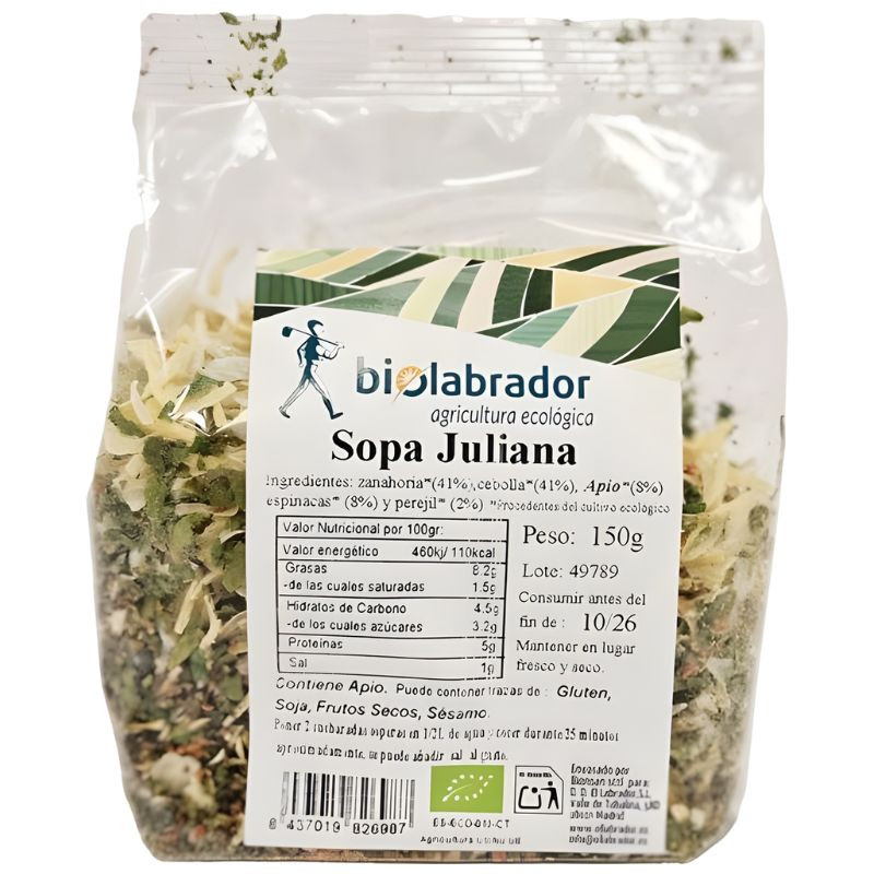 SOPA JULIANA 150G BIOLABRADOR
