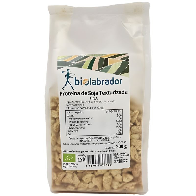 SOJA TEXTURIZADA 200G BIOLABRADOR
