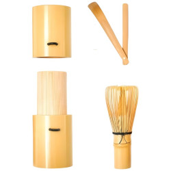 KIT DE VIAJE PARA ACCESORIOS DE TÉ MATCHA BIOTONA