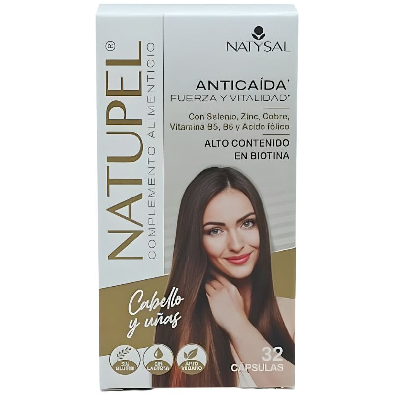 NATUPEL ANTICAÍDA, FUERZA Y VITALIDAD 32 CÁPSULAS NATYSAL