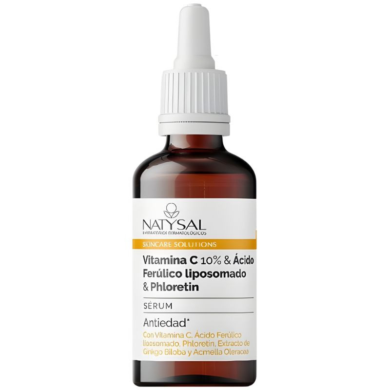 SÉRUM VITAMINA C Y ÁCIDO FERÚLICO + PHLORETIN 20ML NATYSAL