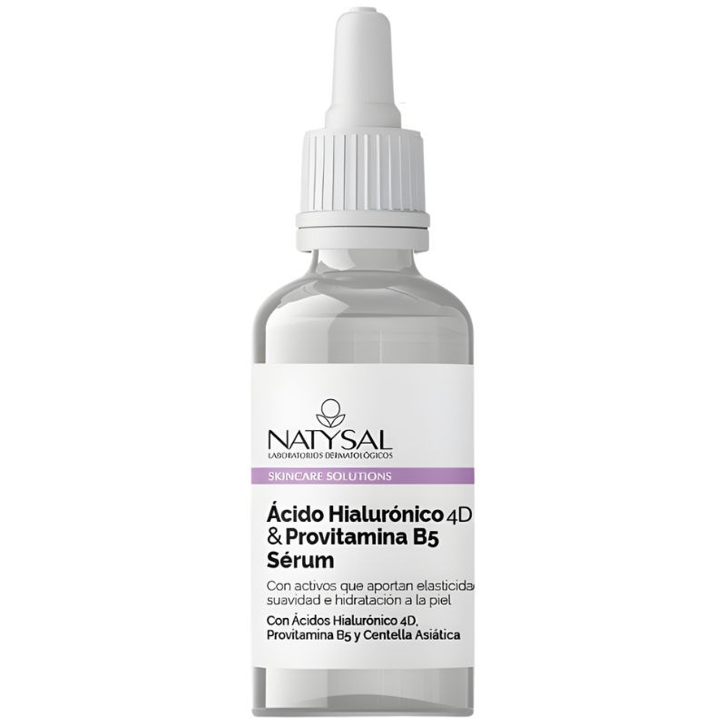 SÉRUM ÁCIDO HIALURÓNICO 4D Y PROVITAMINA B5 20ML NATYSAL