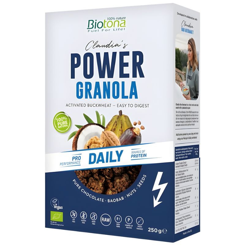 GRANOLA ENERGÉTICA ACTIVE DAILY 250G BIOTONA