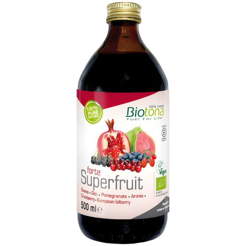 JUGO DE SUPERFRUTAS FORTE CONCENTRADO 500ML BIOTONA