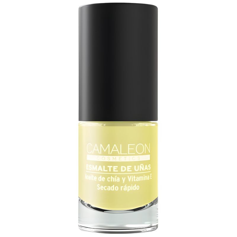 ESMALTE DE UÑAS Nº12 AMARILLO PASTEL 6ML CAMALEON