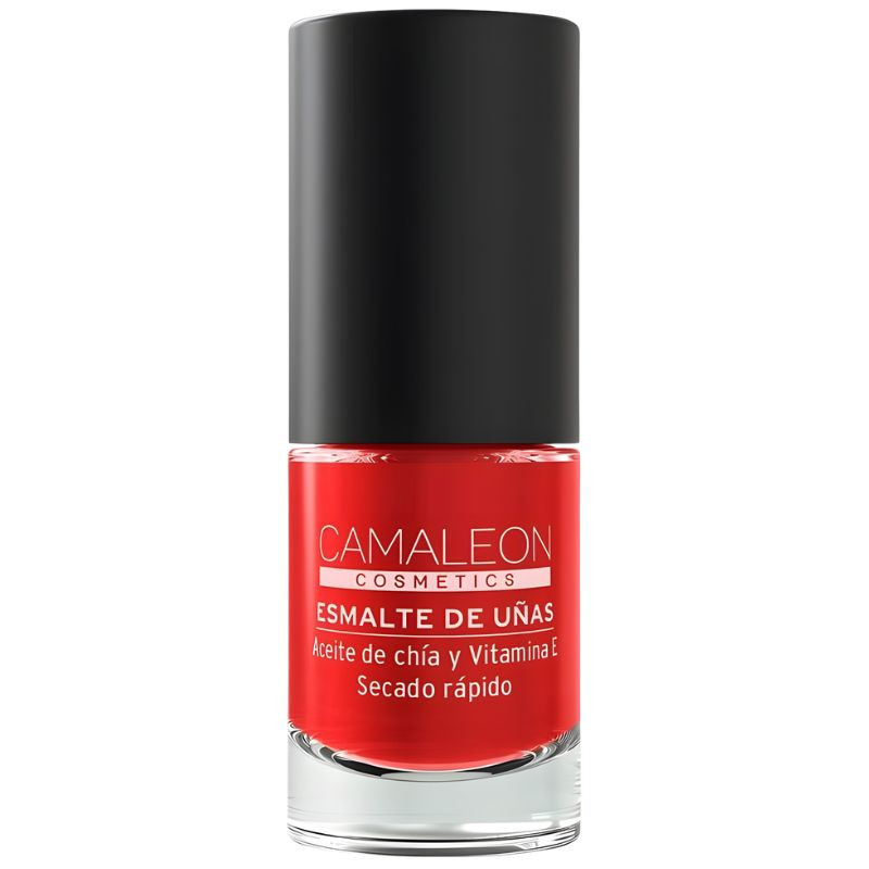 ESMALTE DE UÑAS Nº7 ROJO 6ML CAMALEON
