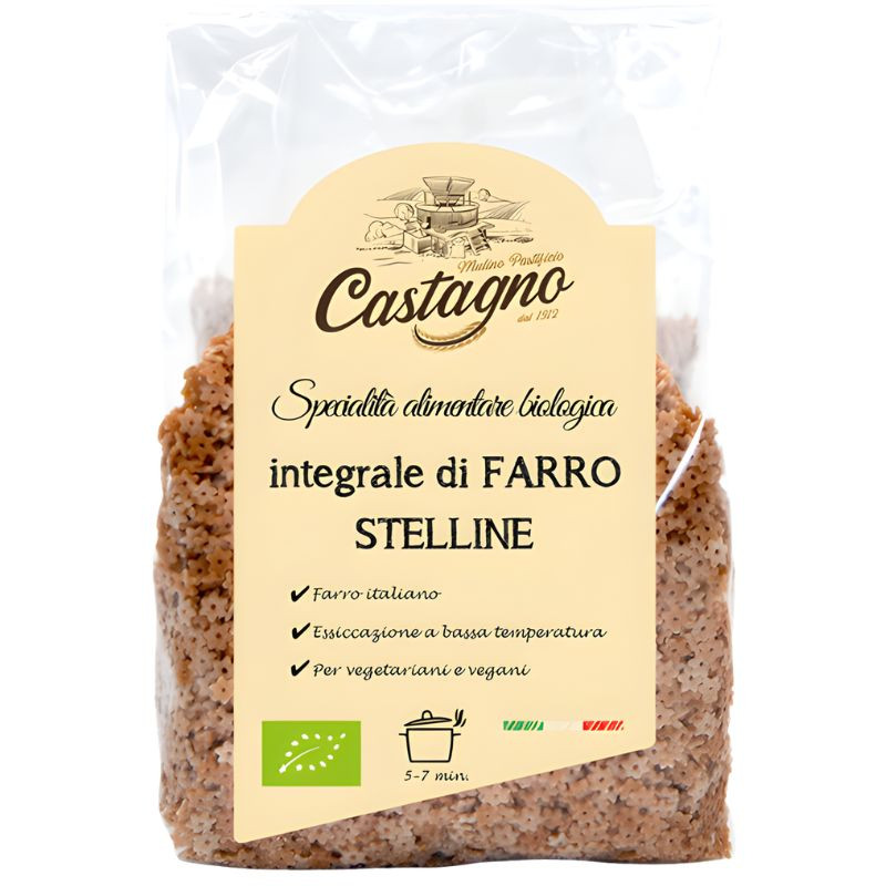 ESTRELLITAS DE ESPELTA INTEGRAL 500G CASTAGNO