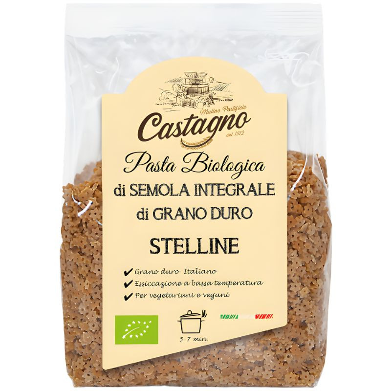 ESTRELLITAS DE TRIGO INTEGRAL 500G CASTAGNO