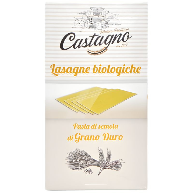 LASAÑA DE TRIGO 500G CASTAGNO