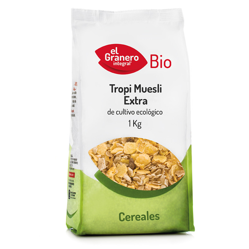 TROPI MUESLI EXTRA BIO 1Kg. GRANERO