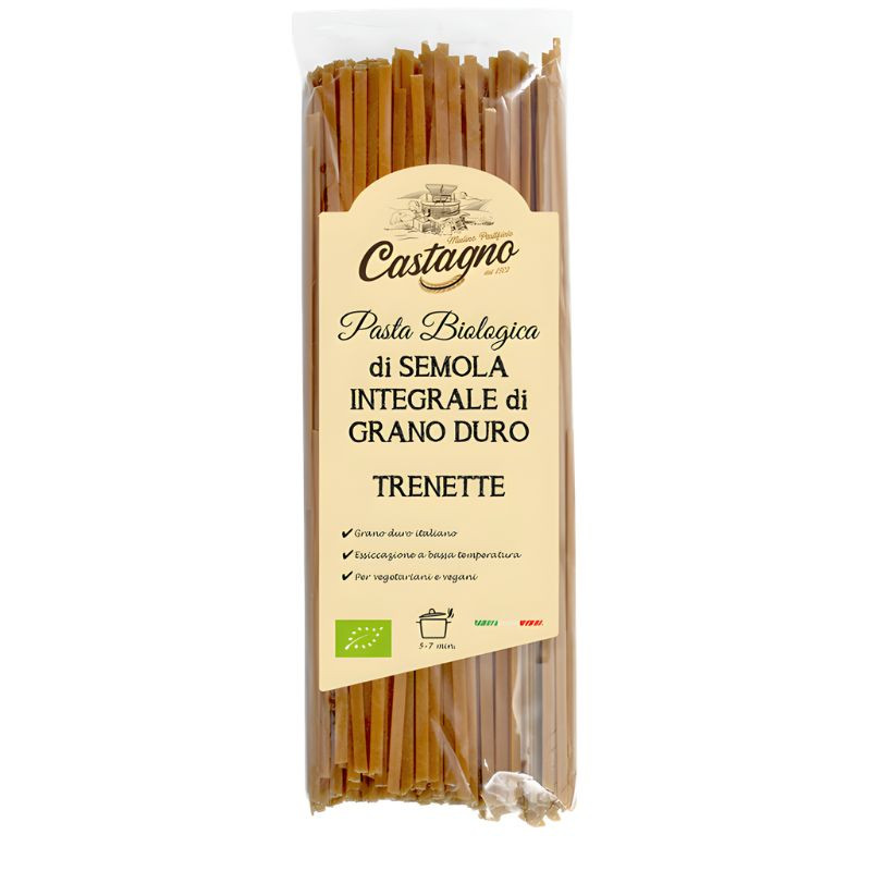 TRENETTE DE TRIGO INTEGRAL 500G CASTAGNO