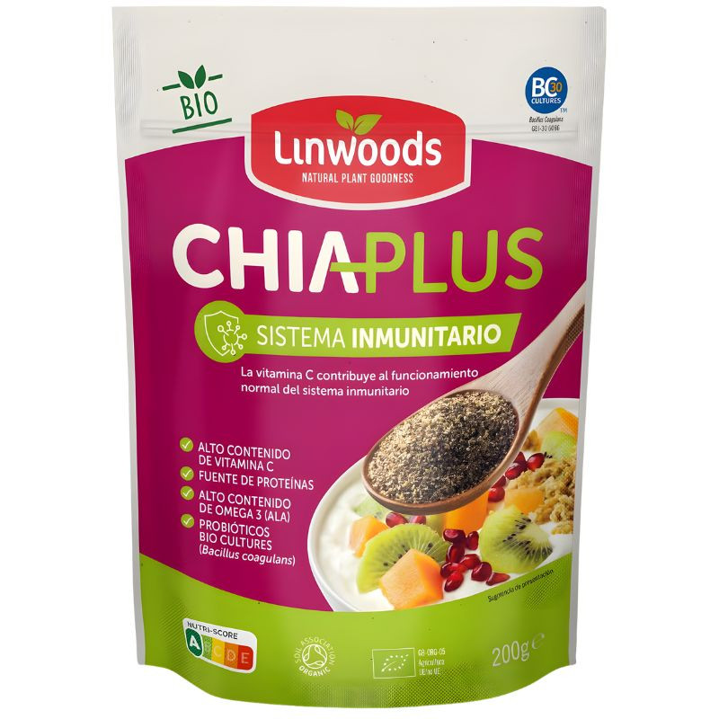 CHÍA PLUS SISTEMA INMUNITARIO 200G LINWOODS