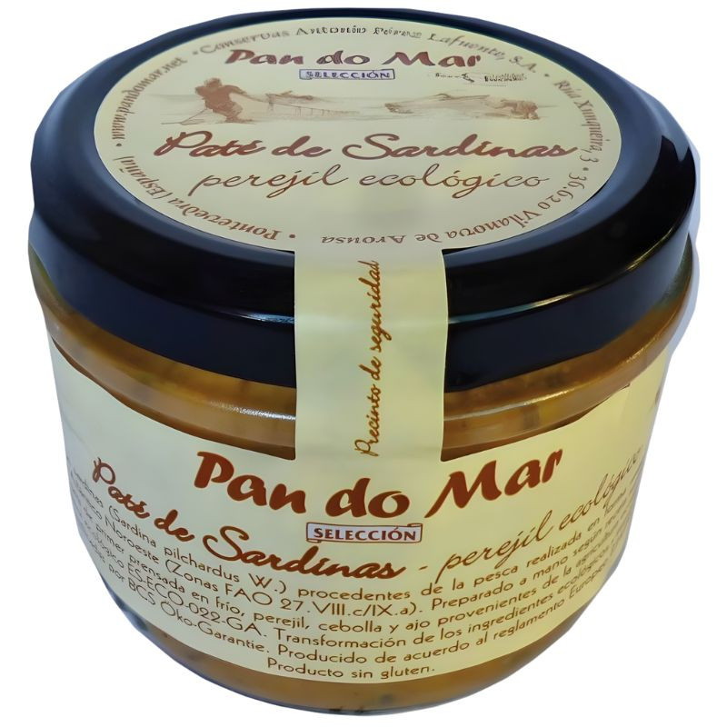 PATÉ DE SARDINA CON PEREJIL ECO 125G PAN DO MAR
