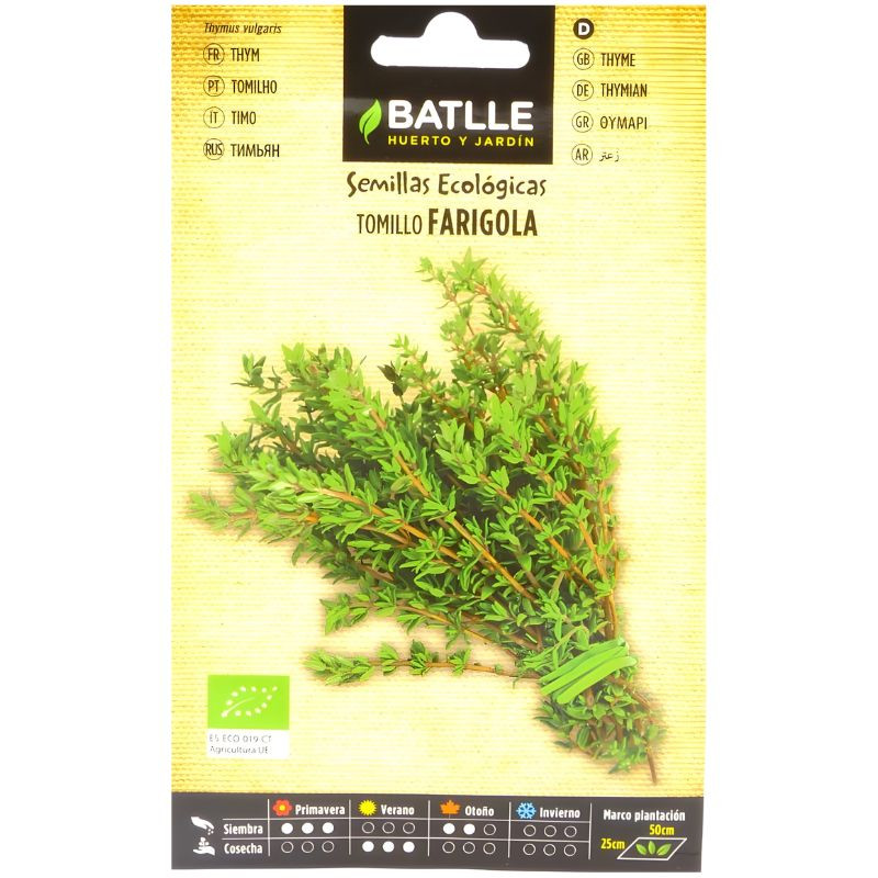 SEMILLAS DE TOMILLO ECO BATLLE