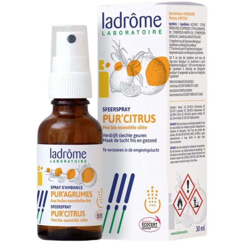 AMBIENTADOR DE CÍTRICOS BIO SPRAY 30ML LADROME