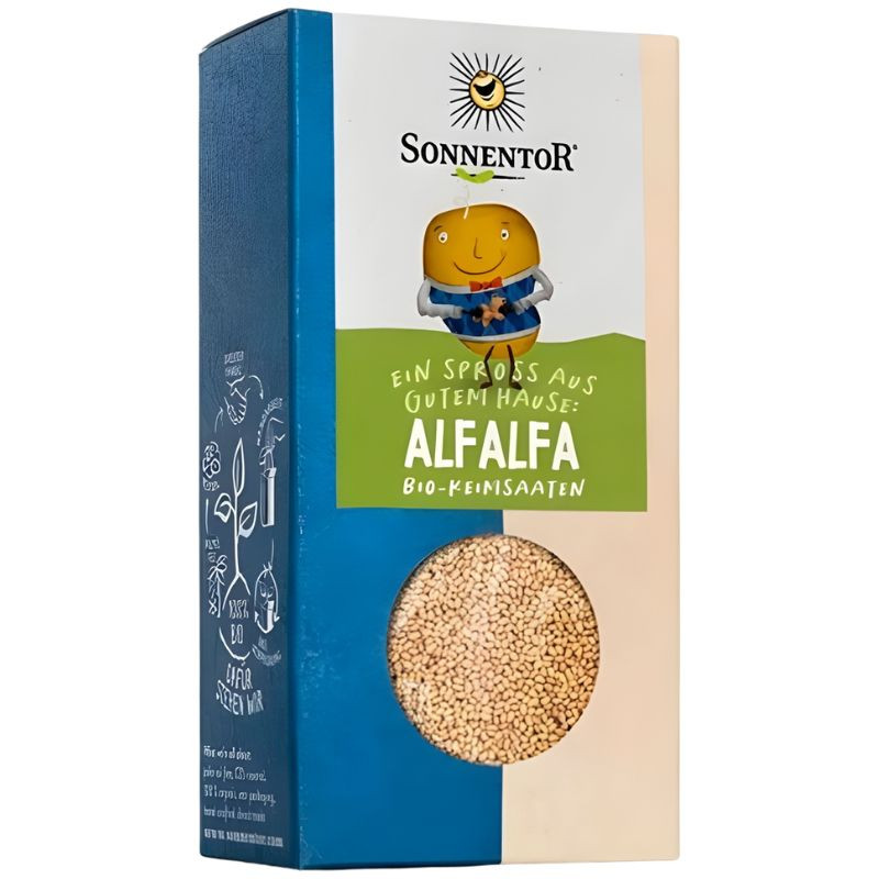 SEMILLAS DE ALFALFA PARA GERMINAR 120G SONNENTOR