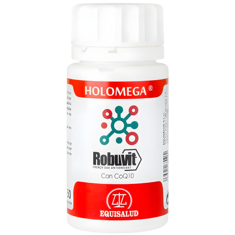 HOLOMEGA ROBUVIT CON COQ10 50 CÁPSULAS EQUISALUD