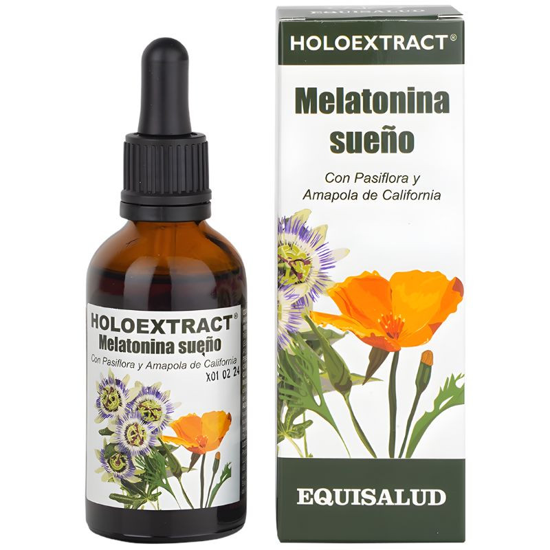 HOLOEXTRACT MELATONINA SUEÑO 50ML EQUISALUD
